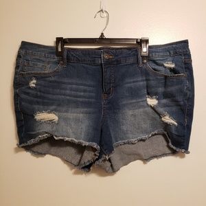 Torrid | Dark Wash Denim Shorts